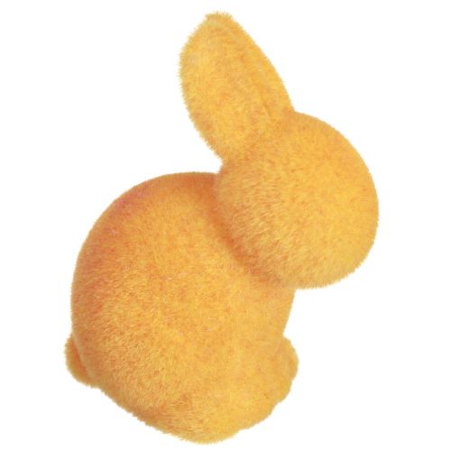 Product Mini Bunnies Colorful Easter Bunnies Flocked Assorted – 2nd Choice – H6cm 12 pcs