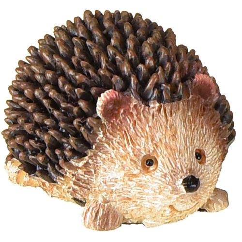 Floristik24 Mini hedgehog decorative figures autumn hand-painted 4×2.5×2cm 6 pieces