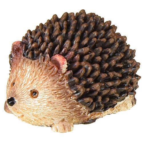 Floristik24 Mini hedgehog decorative figures autumn hand-painted 4×2.5×2cm 6 pieces