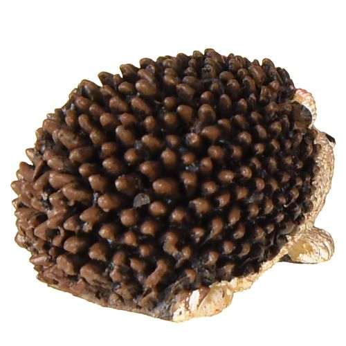 Product Mini hedgehog decorative figures autumn hand-painted 4×2.5×2cm 6 pieces
