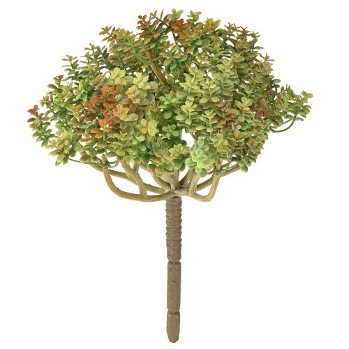 Mini succulent artificial green artificial plant with stem H23cm