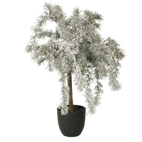 Product Mini Christmas Tree Pot Cedar Snowed Artificial H60cm