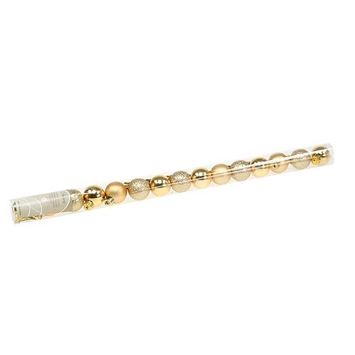 Product Mini Christmas Ball Gold Ø3cm 14 pcs
