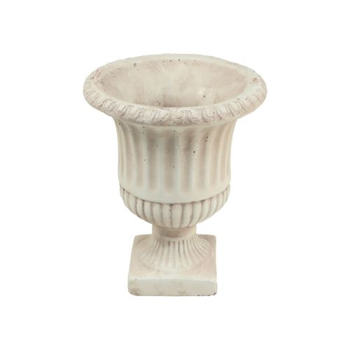 Mini Plant Pot Cup Concrete Decorative Flower Pot Antique H16.5cm