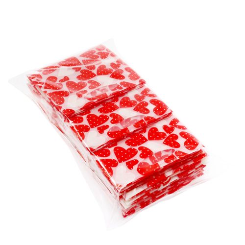 Floristik24 Mini Bags Plastic Red 6,5cm x 6,5cm 12pcs
