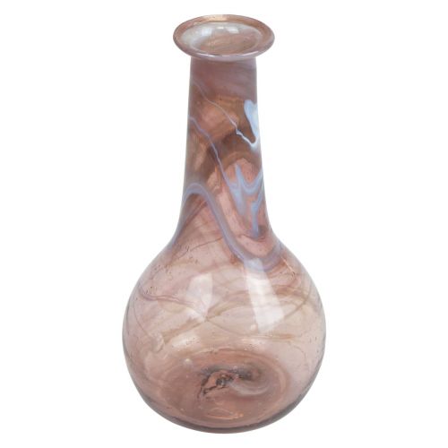 Product Mini glass vase flower vase purple Ø7.5cm H15cm
