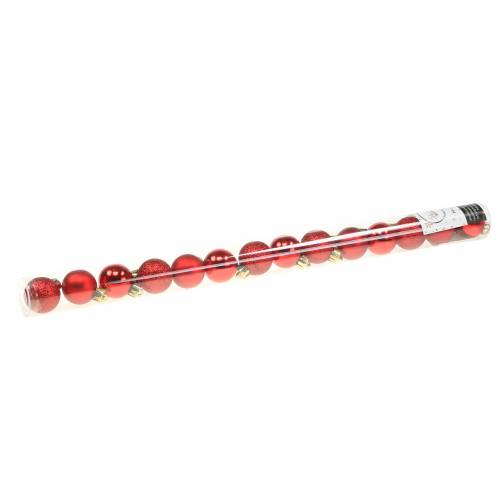 Product Mini Christmas Ball Red Ø3cm 14 pcs
