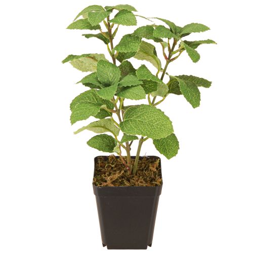 Mint in Pot Artificial Herbs Green Plant H24cm