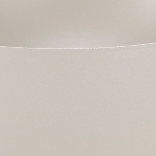 Product Modern plant bowl metal decorative trophy grey Ø20cm H16.5cm
