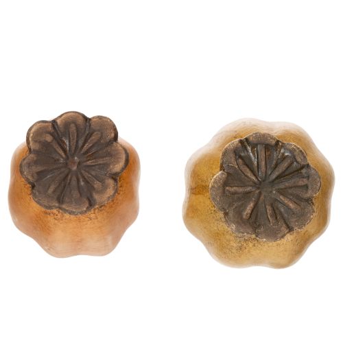 Product Garden stake poppy seed pod - decorative highlight for garden decoration and DIY projects - 41cm, 4 pieces