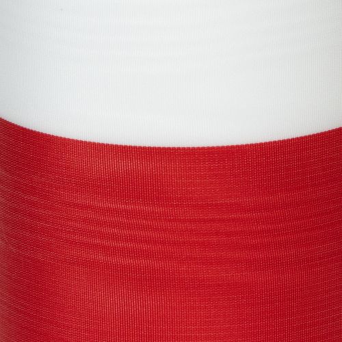 Moiré wreath ribbon, mourning ribbon white-red, decorative ribbon 150mm, memorial ribbon mourning fleur, acetate taffeta 25m | Floristik24.co.uk