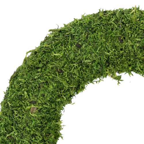 Product Decorative moss wreath for seasonal arrangements and individual design, 15cm, 6 pieces