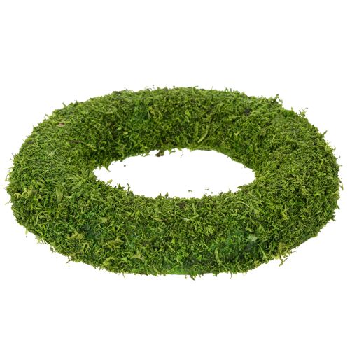 Product Decorative moss wreath for seasonal arrangements and individual design, 15cm, 6 pieces