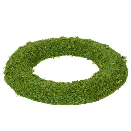 Product Moss wreath as a versatile base for creative floristry and decorating ideas, 20cm, 4 pieces