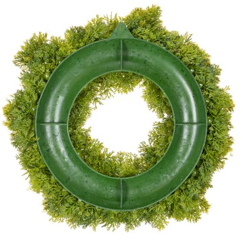 Artificial Green Moss Wreath for Table or Door Decoration 28cm | Floristik24.co.uk