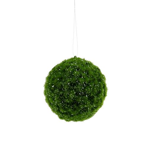 Floristik24 Moss ball with mica Ø9cm green