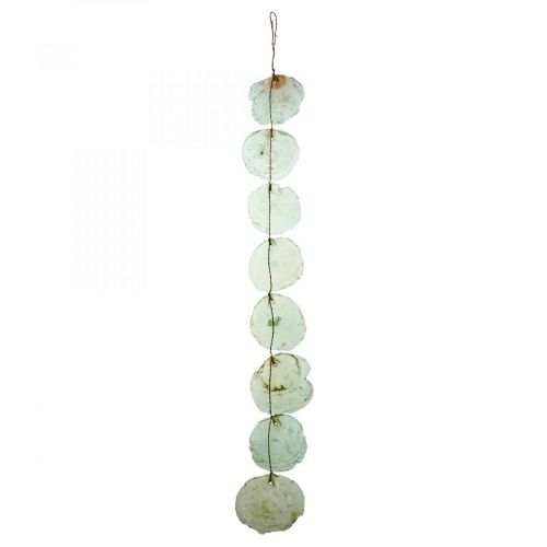 Product Shell Deco Capiz Garland Shell Garland Green 100cm