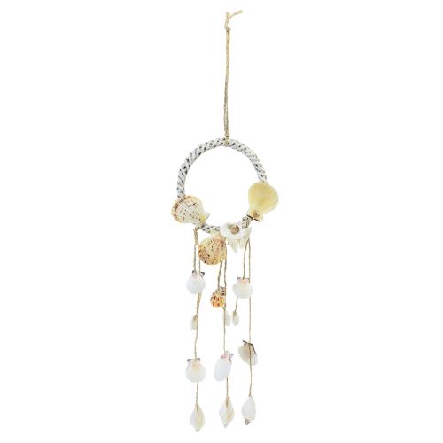 Product Shell decoration for hanging Maritime hanging decoration Ø14.5cm H65cm