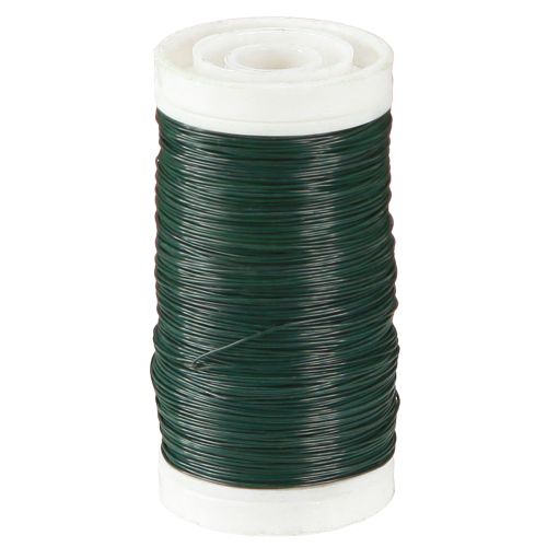 Floristik24 Myrtle wire green 0.35mm 100g