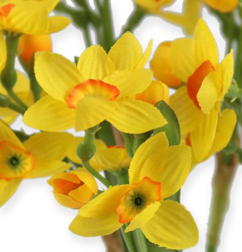 Floristik24 Narcissus Bouquet in yellow 35cm 3pcs