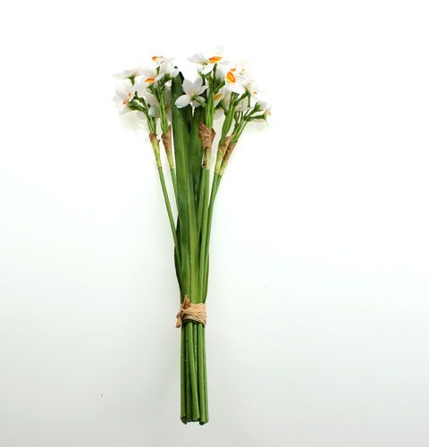 Floristik24 Narcissus Bouquet in white 35cm 3pcs