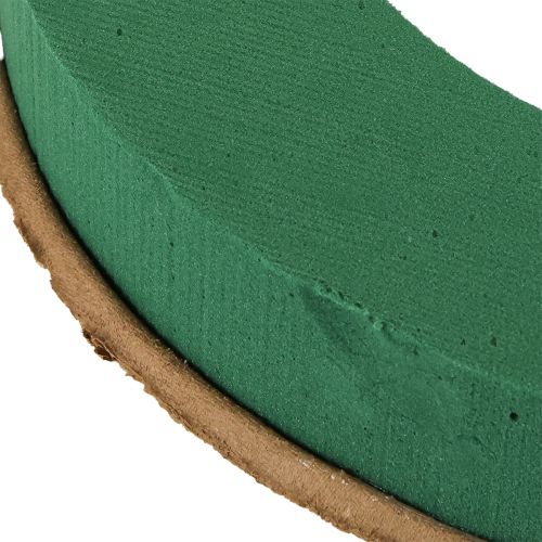 Product Wet floral foam wreath base made of cardboard Ø25cm 2 pcs