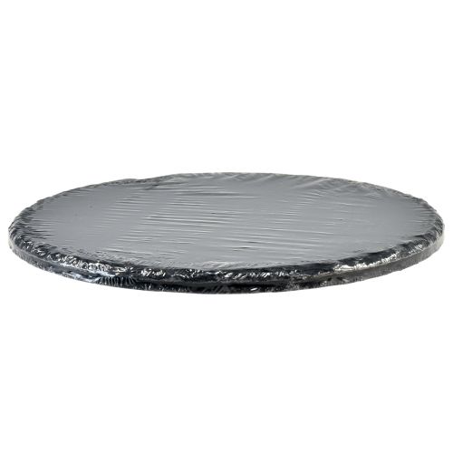 Product Natural Slate Plate Round Stone Tray Black Ø25cm 2 pcs