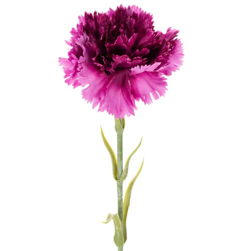 Carnation Artificial Flowers Two-Tone Long Stem 56cm Bundle of 8 buy online | Floristik24.co.uk