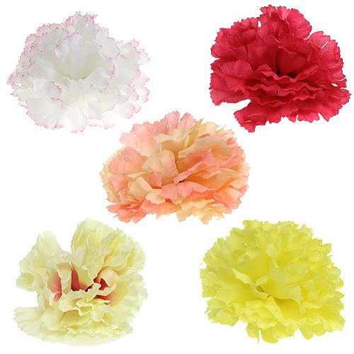 Product Carnation assorted colors on the wire 72pcs