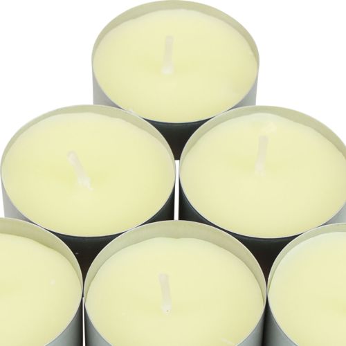 Product Night Lights Tealights Nightlights Yellow Aluminium Burning Time 8 Hours 60 Pcs