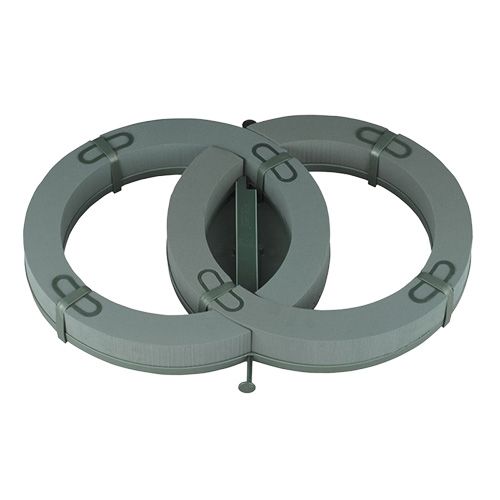 Floral foam car arrangement double ring 55×39cm H6cm 1pc