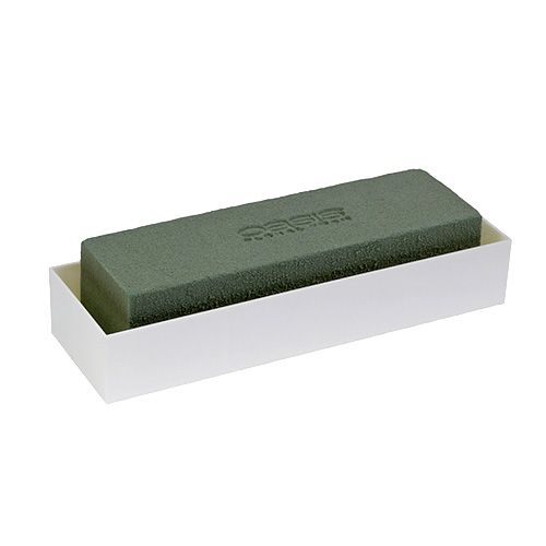 Product Floral foam brick table decoration green 22cm x 7cm x 5cm 10 pcs