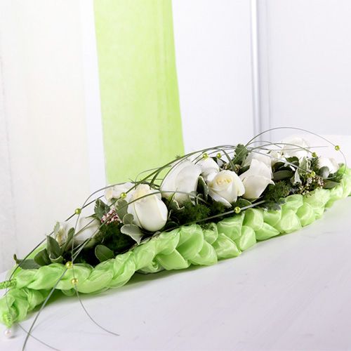 Product Floral foam brick table decoration green 22cm x 7cm x 5cm 10pcs