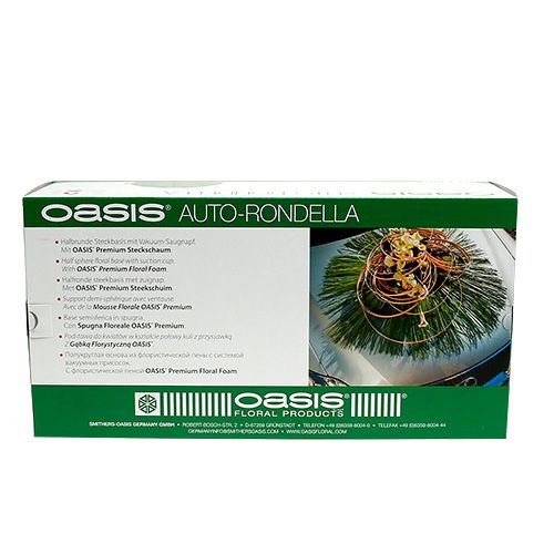Product Floral foam car bonnet arrangement Ø20cm 2 pcs