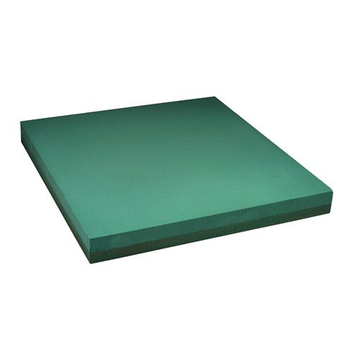 Floristik24 Floral Foam Plate Design Sheet Floral Foam Green 61x61cm 1pc