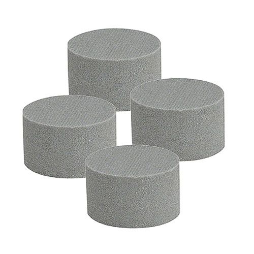 Floristik24 Floral foam cylinder dry foam gray H5cm Ø8cm 20 pieces