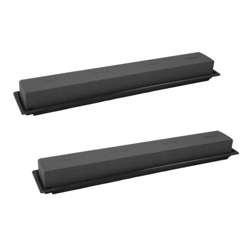 Product Floral foam table decoration black 48cm 4 pcs