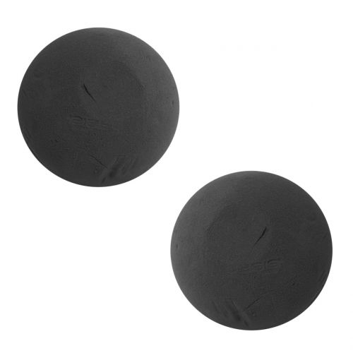 Product Floral foam ball black black Ø16cm 2pcs