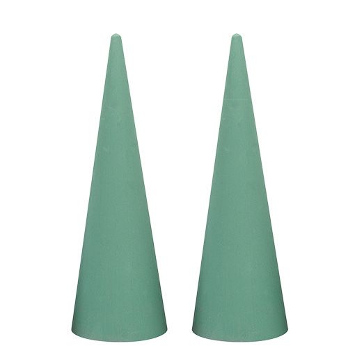 Product Floral foam cone Wet floral foam H40cm 2pcs