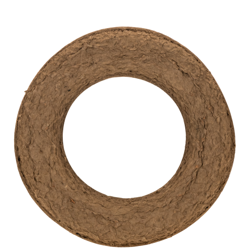 OASIS® Renewal® Floral Foam Biolit® Ring with Tray, 31 cm, Black, Pack of 2 | Floristik24.co.uk