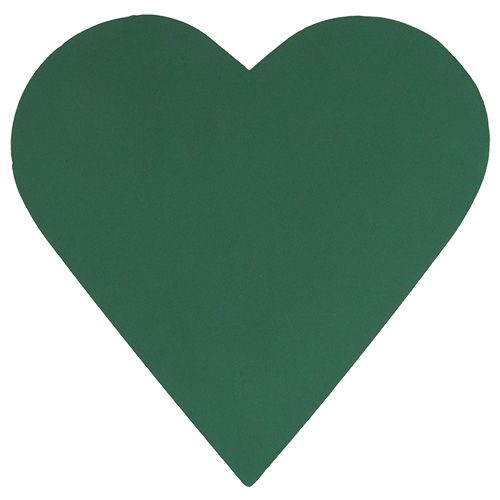 Floral foam heart floral composition green 53cm 2pcs wedding decoration