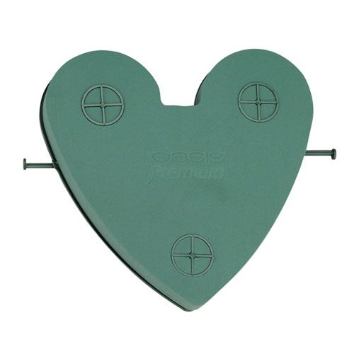 Floristik24 Floral foam car heart 42cm x 42cm x 8cm 3pcs