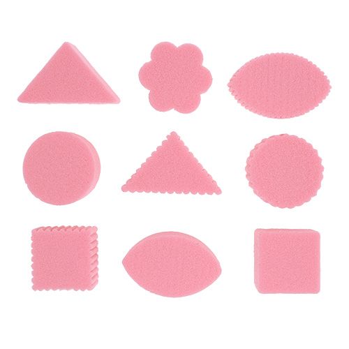 Floristik24 Floral foam canapes pink 5cm 45p