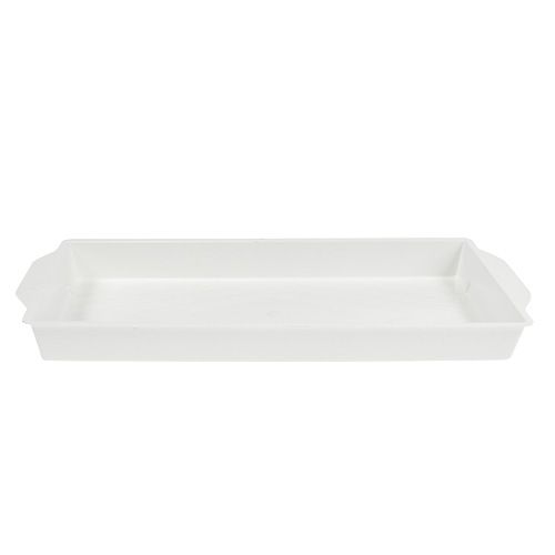 Floristik24 OASIS® socket tray white 23cm x 11.5cm x 2.5cm 5 pieces