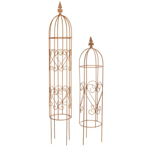 Product Garden trellis, climbing aid for roses and other climbing plants, ideal garden design, 108cm, set of 2.