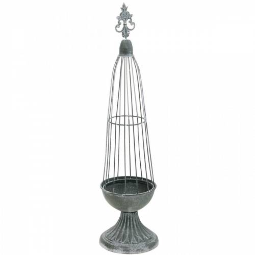 Floristik24 Trellis, metal decoration, arrangement base, table decoration made of metal