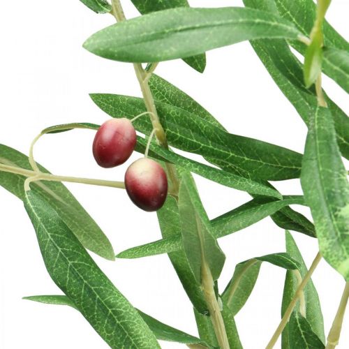 Product Artificial Olive Branch Decorative Branch with Olives 100cm