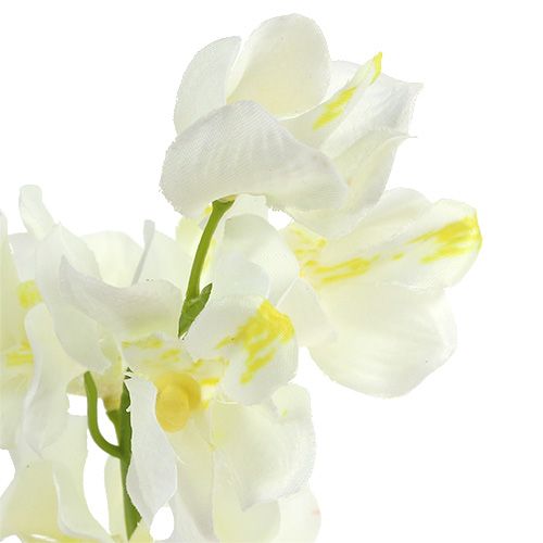 Artificial orchid cream 50cm 6pcs