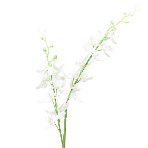 Floristik24 Orchids artificial Oncidium artificial flowers white 90cm