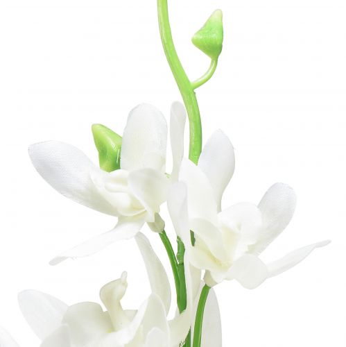 Product Orchids artificial Oncidium artificial flowers white 90cm